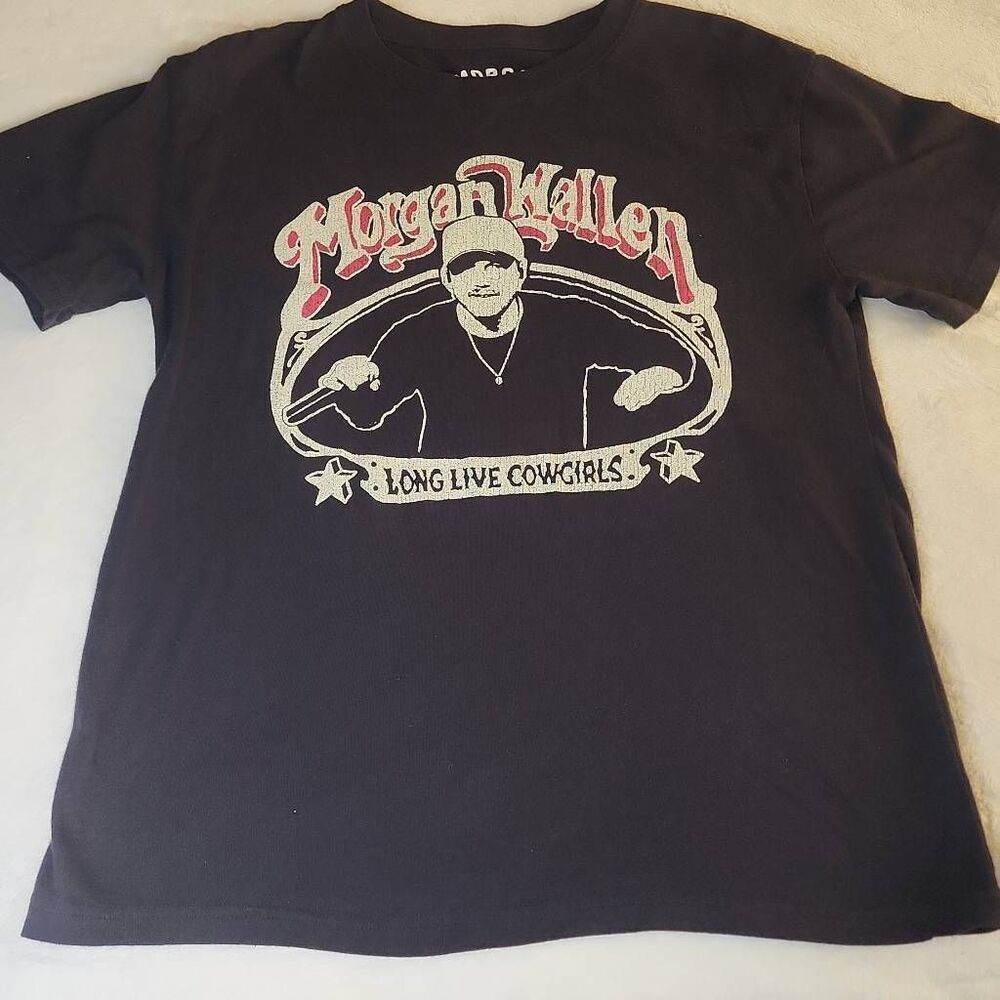 Morgan Wallen Long Live Cowgirls Graphic Tshirt Size Large